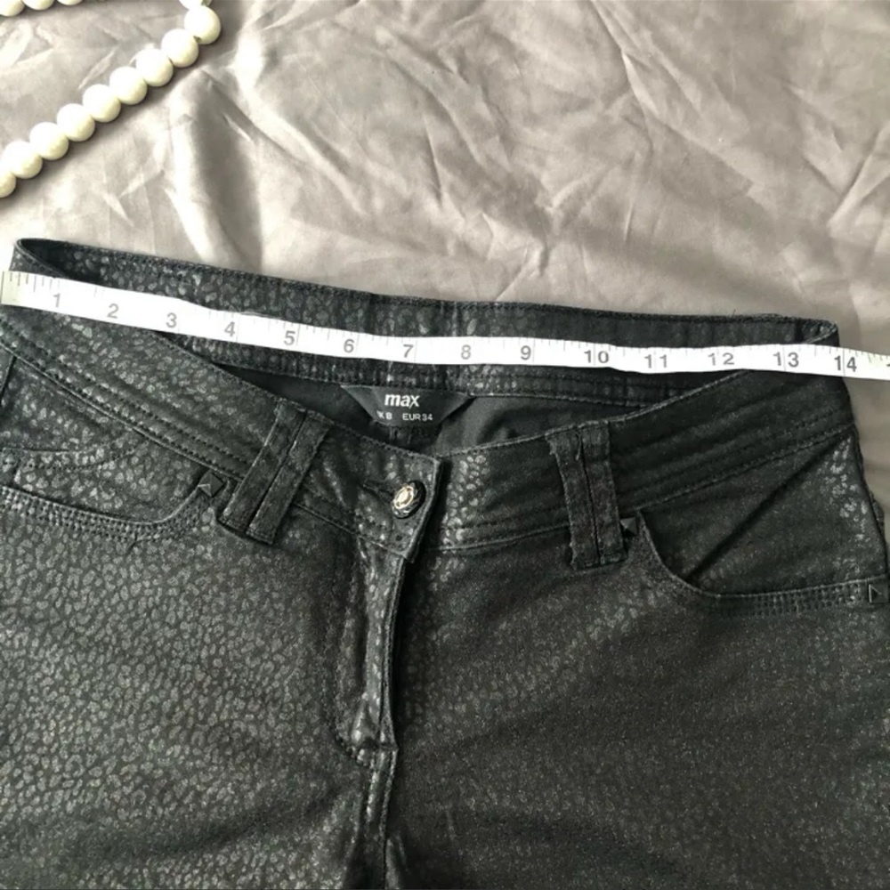 NWOT| Shiny Animal Print Jeans - Picture 9 of 10